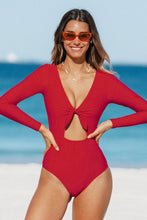 Charger l'image dans la galerie, Maillot de bain ¨¤ manches longues et ¨¤ d¨¦coupes