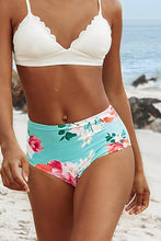 Charger l'image dans la galerie, Bas de bikini taille haute imprim¨¦ floral chic
