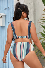 Charger l'image dans la galerie, Bikini grande taille ¨¤ bralette et col scoop taille haute