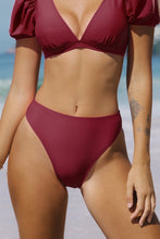 Charger l'image dans la galerie, Bas de bikini effront¨¦ taille haute ¨¤ jambe haute