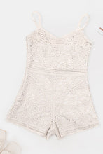 Charger l'image dans la galerie, Barboteuse boh¨¨me en crochet ¨¤ col scoop