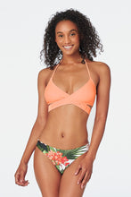 Charger l'image dans la galerie, Bikini halter rose et imprim¨¦ floral