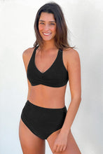 Charger l'image dans la galerie, Bas de bikini taille haute ruch¨¦