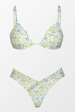 Charger l'image dans la galerie, Bikini fleuri avec bordure merrow et hipster effront¨¦