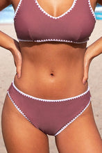 Charger l'image dans la galerie, Bas de bikini sportif ¨¤ bordure en crochet