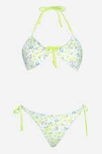 Charger l'image dans la galerie, Bikini fleuri r¨¦versible bandeau et hipster extra effront¨¦