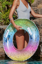 Charger l'image dans la galerie, Anneau de natation gonflable ¨¤ motif arc-en-ciel