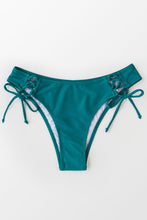 Charger l'image dans la galerie, Bas de bikini ¨¤ lacets bleu