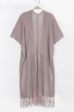Charger l'image dans la galerie, Kimono ¨¤ ourlet ¨¤ franges