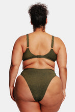 Charger l'image dans la galerie, Bikini grande taille bralette nervur¨¦ avec trou de serrure