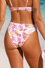 Charger l'image dans la galerie, Bas de bikini ¨¤ imprim¨¦ corail