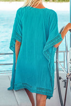 Charger l'image dans la galerie, Cover up au crochet bleu