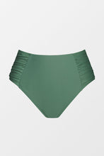 Charger l'image dans la galerie, Bas de bikini taille haute ruch¨¦ r¨¦tro