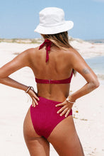 Charger l'image dans la galerie, Bikini dos nu en jacquard ¨¤ armatures