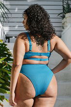 Charger l'image dans la galerie, Bikini grande taille ¨¤ d¨¦coupes et ¨¤ taille haute