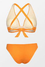 Charger l'image dans la galerie, Bikini r¨¦tro ¨¤ triangle long et ¨¤ taille basse