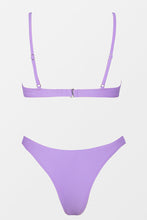 Charger l'image dans la galerie, Bikini de couleur unie avec hipster extra effront¨¦ fixe