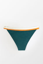 Charger l'image dans la galerie, Bas de bikini ¨¤ bordure blanche et orange