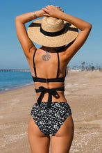 Charger l'image dans la galerie, Bikini bralette taille moyenne fronc¨¦ d¡¯emballage ¨¤ armatures fleuri