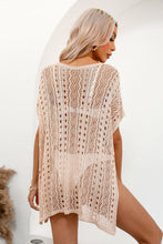 Charger l'image dans la galerie, Robe cover up en crochet transparent