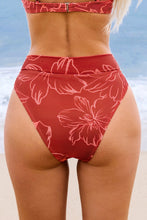 Charger l'image dans la galerie, Bas de bikini cheeky ¨¤ taille haute et bandes