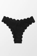 Charger l'image dans la galerie, Bas de bikini ¨¤ bordure festonn¨¦e