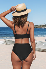 Charger l'image dans la galerie, Bikini cache-c?ur taille haute asym¨¦trique