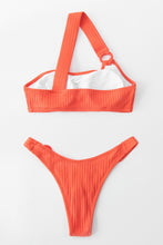 Charger l'image dans la galerie, Bikini orange ¨¤ une ¨¦paule avec joint torique