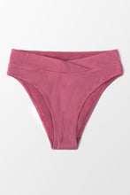 Charger l'image dans la galerie, Bas de bikini taille haute c?tel¨¦