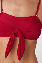 Charger l'image dans la galerie, Bikini bandeau taille moyenne rouge
