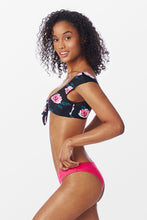 Charger l'image dans la galerie, Bikini nou¨¦ ¨¤ manches courtes et imprim¨¦ floral