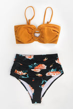 Charger l'image dans la galerie, Bas de bikini taille haute imprim¨¦ floral