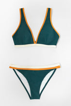 Charger l'image dans la galerie, Bas de bikini ¨¤ bordure blanche et orange