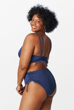 Charger l'image dans la galerie, Bikini grande taille c?tel¨¦ ¨¤ cordon de serrage
