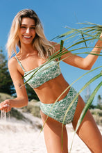 Charger l'image dans la galerie, Bikini bandeau ¨¤ taille haute imprim¨¦ floral