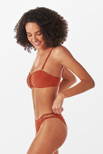Charger l'image dans la galerie, Bikini bandeau ¨¤ bretelles rouge