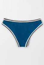 Charger l'image dans la galerie, Bas de bikini taille basse avec bordure en crochet