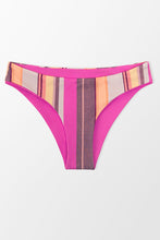 Charger l'image dans la galerie, Bas de bikini r¨¦versible taille basse ray¨¦
