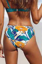 Charger l'image dans la galerie, Bas de bikini ¨¤ imprim¨¦ floral et feuilles