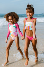 Charger l'image dans la galerie, Maillot de bain une pi¨¨ce fille zipp¨¦ au dos