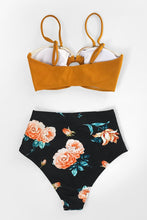 Charger l'image dans la galerie, Bas de bikini taille haute imprim¨¦ floral