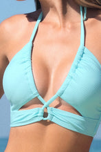 Charger l'image dans la galerie, Bikini classique bralette ¨¤ d¨¦coupe hipster ¨¤ cordon de serrage ¨¤ glissi¨¨re