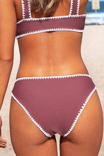 Charger l'image dans la galerie, Bas de bikini sportif ¨¤ bordure en crochet