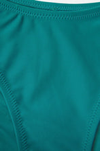 Charger l'image dans la galerie, Bas de bikini taille basse bleu sarcelle ¨¤ coupe mi-haute