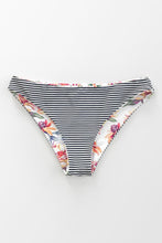 Charger l'image dans la galerie, Bas de bikini r¨¦versible ray¨¦ floral