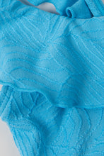 Charger l'image dans la galerie, Bikini fille ¨¤ volants et ¨¤ col scoop
