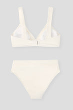 Charger l'image dans la galerie, Bikini bralette ¨¤ col en V et bande large taille haute