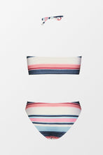 Charger l'image dans la galerie, Bikini d¨¦coup¨¦ ¨¤ rayures et cordon