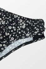 Charger l'image dans la galerie, Bikini bralette taille moyenne fronc¨¦ d¡¯emballage ¨¤ armatures fleuri