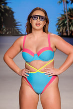 Charger l'image dans la galerie, Bikini grande taille bralette ¨¤ armatures et bretelles